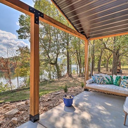 Modern Norfork House With Patio On White River! Eksteriør billede