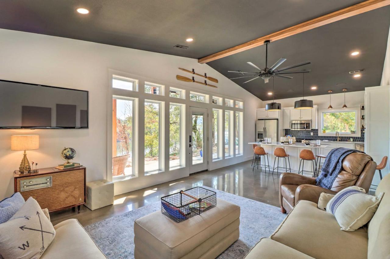 Modern Norfork House With Patio On White River! Eksteriør billede