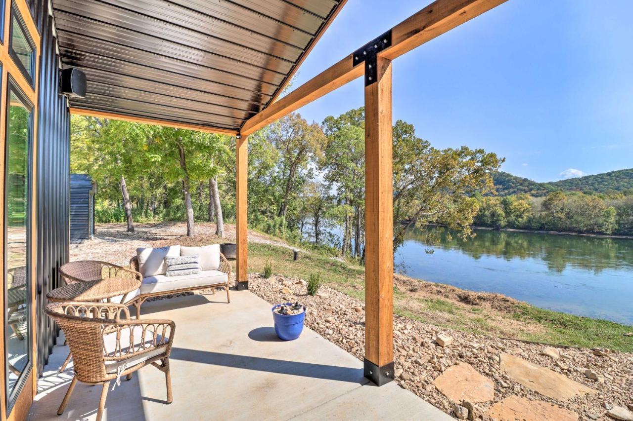 Modern Norfork House With Patio On White River! Eksteriør billede
