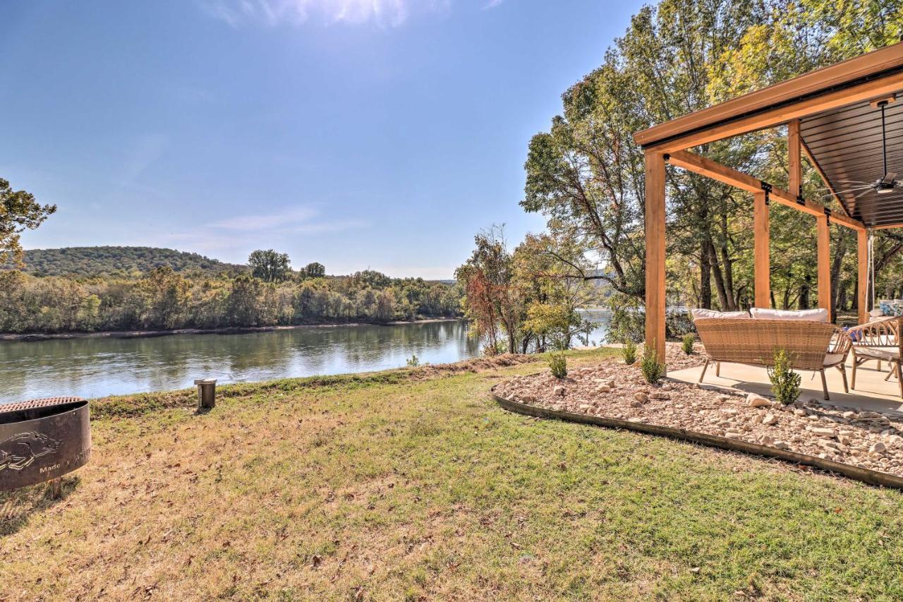 Modern Norfork House With Patio On White River! Eksteriør billede