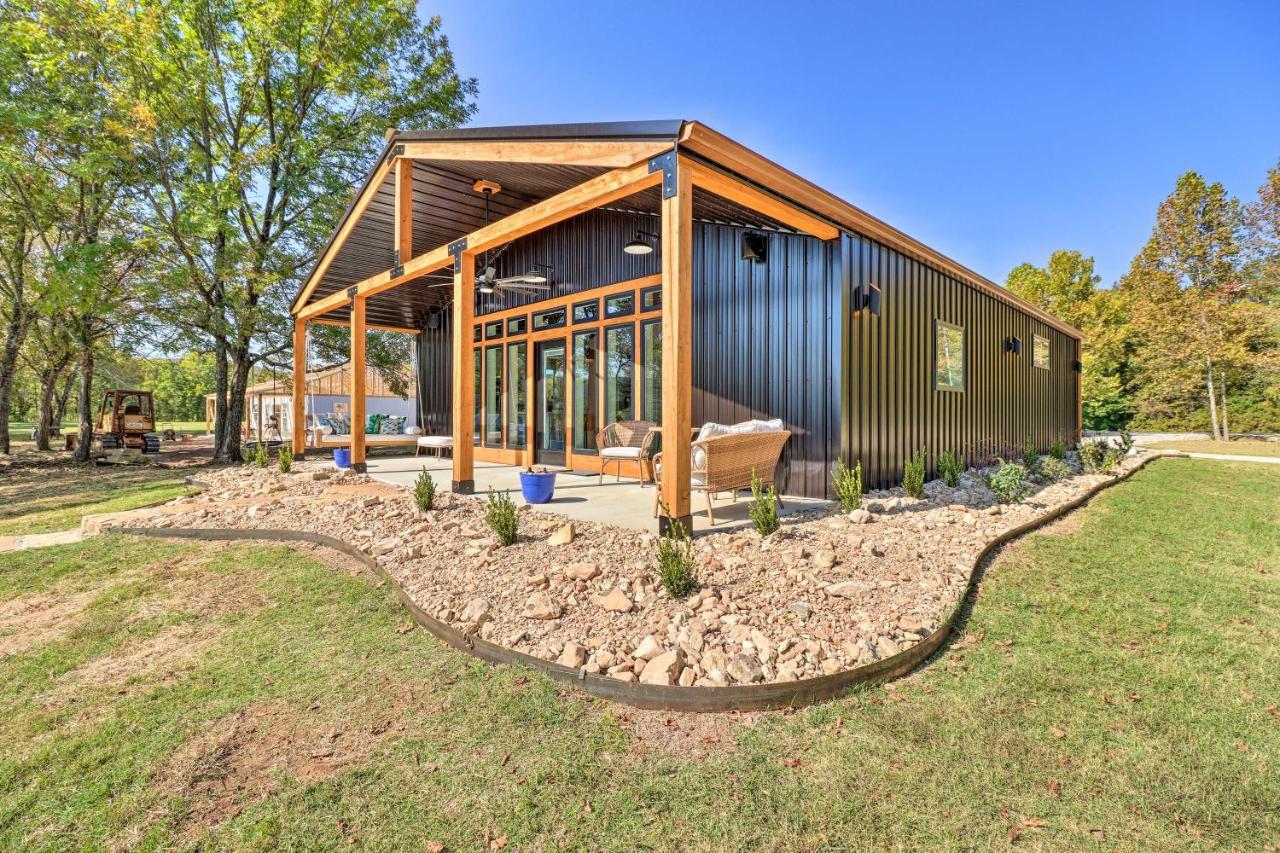 Modern Norfork House With Patio On White River! Eksteriør billede
